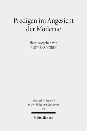 Buchcover Predigen im Angesicht der Moderne | EAN 9783161559846 | ISBN 3-16-155984-3 | ISBN 978-3-16-155984-6