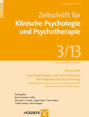 Buchcover Psychopathologie und Psychotherapie der körperdysmorphen Störung | EAN 9783801725785 | ISBN 3-8017-2578-2 | ISBN 978-3-8017-2578-5