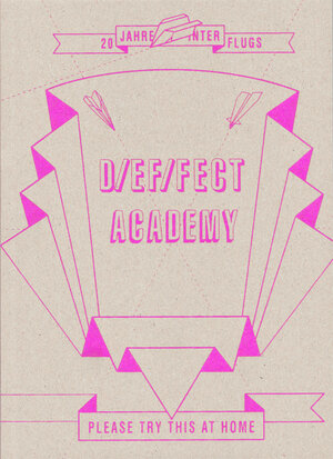 Buchcover D/ef/fect Academy | EAN 9783894621841 | ISBN 3-89462-184-2 | ISBN 978-3-89462-184-1