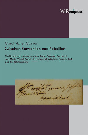 Buchcover Zwischen Konvention und Rebellion | Carol Nater Cartier | EAN 9783899718478 | ISBN 3-89971-847-X | ISBN 978-3-89971-847-8