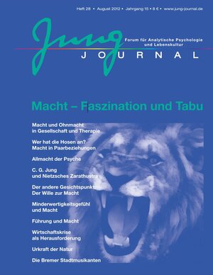 Buchcover Jung Journal 28: Macht - Tabu und Faszination | EAN 9783939322283 | ISBN 3-939322-28-8 | ISBN 978-3-939322-28-3