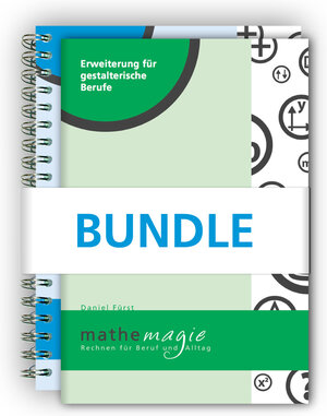 Buchcover MatheMagie für gestalterische Berufe (Bundle) | Daniel Fürst | EAN 9783952468425 | ISBN 3-9524684-2-8 | ISBN 978-3-9524684-2-5