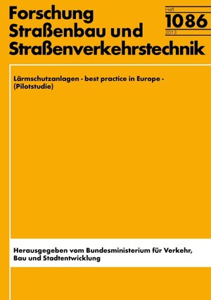 Buchcover Lärmschutzanlagen - best practice in Europe - (Pilotstudie) | F. Huber | EAN 9783956060120 | ISBN 3-95606-012-1 | ISBN 978-3-95606-012-0