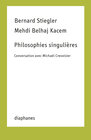 Buchcover Philosophies singulières