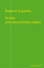 Buchcover Person und menschliches Leben