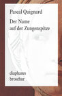 Buchcover Der Name auf der Zungenspitze