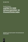 Buchcover Aspekte der Sprachkomik im Französischen