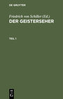 Buchcover Der Geisterseher. Teil 1