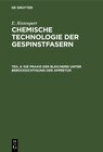 Buchcover Die Praxis der Bleicherei unter Berücksichtigung der Appretur