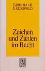 Buchcover Zeichen und Zahlen im Recht