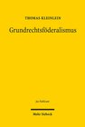 Buchcover Grundrechtsföderalismus