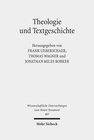 Buchcover Theologie und Textgeschichte