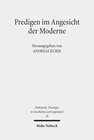 Buchcover Predigen im Angesicht der Moderne