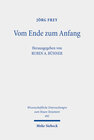 Buchcover Vom Ende zum Anfang