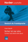 Buchcover Sicher ist nur eins