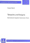 Buchcover Tatsache und Ereignis