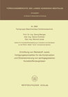 Buchcover Ermittlung von Werkstoff- sowie Fertigungskennzahlen für die Konstruktion und Dimensionierung von spritzgegossenen Kunst