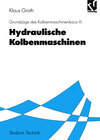 Buchcover Hydraulische Kolbenmaschinen
