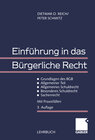 Buchcover Einführung in das Bürgerliche Recht