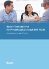 Buchcover Basis-Finanzanalyse für Privathaushalte nach DIN 77230 - Buch mit E-Book