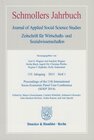 Buchcover Proceedings of the 11th International Socio-Economic Panel User Conference (SOEP 2014).