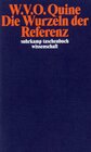Buchcover Die Wurzeln der Referenz