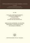 Buchcover Bedeutung der physikalischen und chemischen Eigenschaften von SM-Schlacke für eine Verwendung im Straßenbau