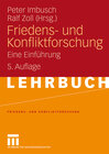 Buchcover Friedens- und Konfliktforschung