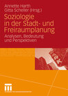 Buchcover Soziologie in der Stadt- und Freiraumplanung