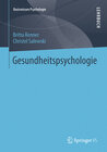 Buchcover Gesundheitspsychologie