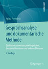 Buchcover Gesprächsanalyse und dokumentarische Methode