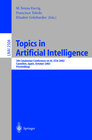 Buchcover Topics in Artificial Intelligence