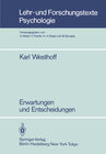 Buchcover Erwartungen und Entscheidungen