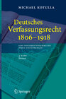 Buchcover Deutsches Verfassungsrecht 1806 - 1918