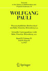 Buchcover Wissenschaftlicher Briefwechsel mit Bohr, Einstein, Heisenberg u.a. / Scientific Correspondence with Bohr, Einstein, Hei