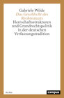 Buchcover Das Geschlecht des Rechtsstaats