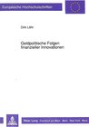 Buchcover Geldpolitische Folgen finanzieller Innovationen