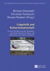 Buchcover Linguistik und Kulturwissenschaft