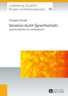 Buchcover Variation durch Sprachkontakt