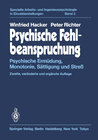Buchcover Psychische Fehlbeanspruchung