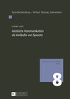 Buchcover Gestische Kommunikation als Vorläufer von Sprache