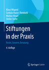 Buchcover Stiftungen in der Praxis