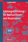 Buchcover Leistungsermittlung für Baumaschinen und Bauprozesse