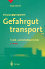 Buchcover Schulungsprogramm Gefahrguttransport