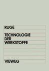 Buchcover Technologie der Werkstoffe