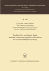 Buchcover Das Schweißen beschichteter Bleche nach dem Kondensator-Impuls-Schweißverfahren mit koaxialer Elektrodenanordnung