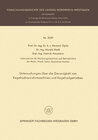 Buchcover Untersuchungen über die Genauigkeit von Kegelradverzahnmaschinen und Kegelradgetrieben