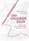 Buchcover Das Unsagbare sagen