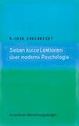Buchcover Sieben kurze Lektionen über moderne Psychologie