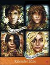 Buchcover Woodwalkers Seawalker 2024. Kalender mit fantastischen Illustrationen von Claudia Carls aus der beliebten Bestseller Buc